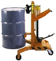 Wesco Industrial Products - 1,100 Lb Load Capacity, 55 Gal Drum Transporter - For 55 Gal Drums - Exact Tool & Supply