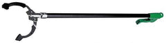 Unger - 36" Long Trash Pick Up Tool - Aluminum, Use for Bottles, Debris - Exact Tool & Supply