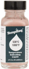 Tempil - 1,000°F Temp Indicating Liquid - 2 Ounce Container, 538°C - Exact Tool & Supply