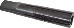 Scully Jones - Letter R, MT2 Outside Morse Taper, Drill Driver - 1/4 Inch Projection, 0.199 to 0.203 Inch Drill Tang Thickness - Exact Tool & Supply