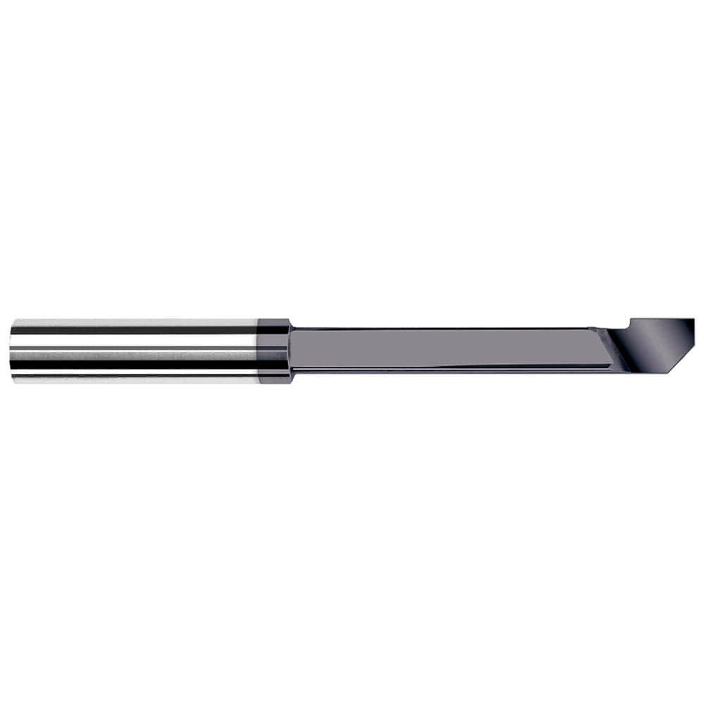Harvey Tool - Boring Bars; Minimum Bore Diameter (Decimal Inch): 0.0720 ; Maximum Bore Depth (Decimal Inch): 0.4375 ; Maximum Bore Depth (Inch): 7/16 ; Material: Solid Carbide ; Boring Bar Type: Boring ; Shank Diameter (Decimal Inch): 0.1250 - Exact Tool & Supply