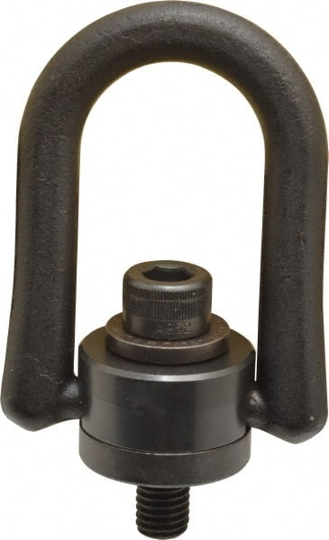 American Drill Bushing - 450 kgs. Load Capacity, 58.2 mm Wide x 82 mm High x 36-1/2 mm Opening, Extra Duty Center Pull Hoist Ring - Exact Tool & Supply