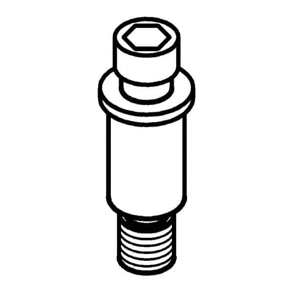 Kennametal - Lock Pin for Indexable Turning Tools - Series Wedgelock, Compatible with Clamps, Inserts, Shims, Compatible with WC-4 Clamps - Exact Tool & Supply