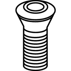 Kennametal - Lock Screw for Indexables - M5 Thread, For Use with Wedges - Exact Tool & Supply