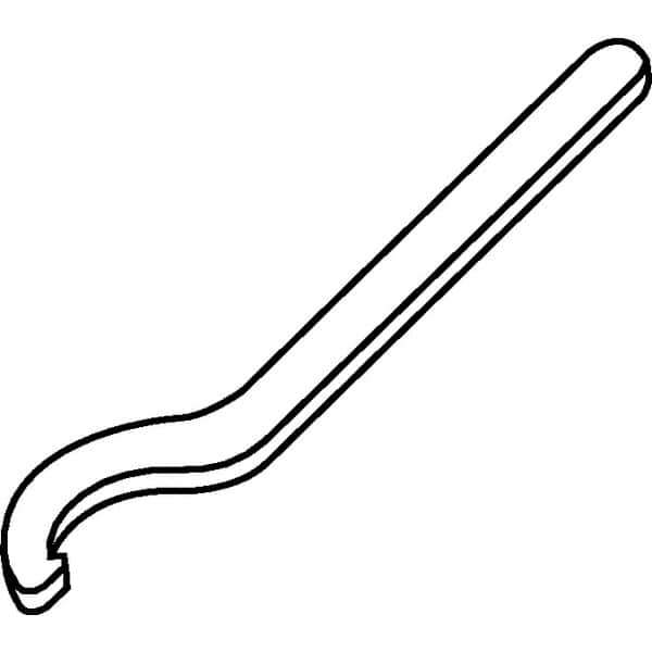 Kennametal - Milling Chuck Spanner Wrench - 1-1/4" Compatible Hole Diam - Exact Tool & Supply