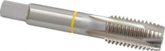 Guhring - 3/4-10 UNC, 4 Flute, Bright Finish, Cobalt Spiral Point Tap - Plug Chamfer, Right Hand Thread, 4-1/4" OAL, 0.59" Shank Diam, 2B Class of Fit, Series 3901 - Exact Tool & Supply