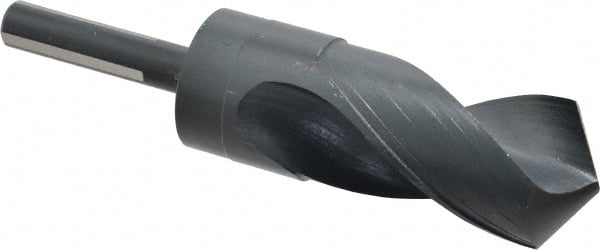 Chicago-Latrobe - 1-1/2" Drill, 118° Point, High Speed Steel Silver Deming & Reduced Shank Drill Bit - Exact Tool & Supply