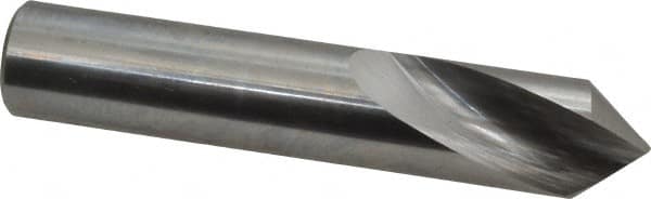 Made in USA - 3/4" Body Diam, 90°, 4" OAL, Solid Carbide Spotting Drill - Exact Tool & Supply