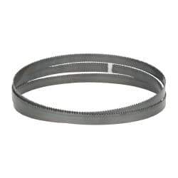 M.K. MORSE - 10 TPI, 5' 4-1/2" Long x 1/2" Wide x 0.025" Thick, Welded Band Saw Blade - High Carbon Steel, Toothed Edge, Raker Tooth Set, Flexible Back, Contour Cutting - Exact Tool & Supply