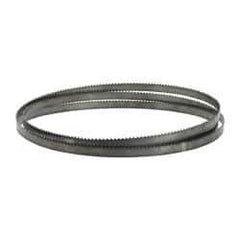 M.K. MORSE - 6 TPI, 7' 9-1/2" Long x 1/2" Wide x 0.025" Thick, Welded Band Saw Blade - High Carbon Steel, Toothed Edge, Raker Tooth Set, Flexible Back, Contour Cutting - Exact Tool & Supply