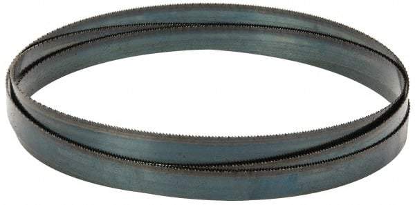 M.K. MORSE - 14 TPI, 7' 9" Long x 3/4" Wide x 0.032" Thick, Welded Band Saw Blade - High Carbon Steel, Toothed Edge, Raker Tooth Set, Flexible Back, Contour Cutting - Exact Tool & Supply