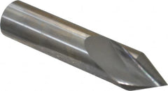 Made in USA - 5/8" Body Diam, 60°, 3" OAL, Solid Carbide Spotting Drill - Exact Tool & Supply
