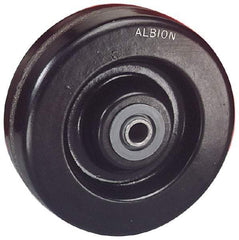 Albion - 10 Inch Diameter x 3 Inch Wide, Phenolic Caster Wheel - 2,900 Lb. Capacity, 3-1/2 Inch Hub Length, 1 Inch Axle Diameter, Tapered Bearing - Exact Tool & Supply