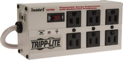 Tripp-Lite - 6 Outlets, 120 Volts, 15 Amps, 6' Cord, Power Outlet Strip - Exact Tool & Supply