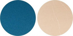 Superior Abrasives - 20" Diam, 36 Grit Zirconia Alumina Adhesive PSA Disc - Very Coarse Grade, Blue, Y Weighted Backing, Flexible - Exact Tool & Supply