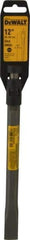 DeWALT - 1" Head Width, 12" OAL, 1-1/4" Shank Diam, Cold Chisel - Spline Drive, Spline Shank, Steel - Exact Tool & Supply