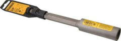 DeWALT - 3/4" Head Width, 10" OAL, 1" Shank Diam, Rod Driver Chisel - Spline Drive, Spline Shank, Steel - Exact Tool & Supply