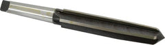 Interstate - 1-5/8" Reamer Diam, 1-1/4" Small End Diam, 4MT Morse Taper Shank, 7-3/8" Flute, Bridge Reamer - Exact Tool & Supply