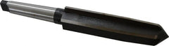 Interstate - 2" Reamer Diam, 1-1/4" Small End Diam, 4MT Morse Taper Shank, 7-3/8" Flute, Bridge Reamer - Exact Tool & Supply