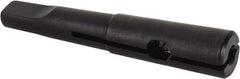 Collis Tool - MT1 Outside Morse Taper, Center Drill Driver - 2 and 12 Inch Center Drill, 3/16 Inch Center Drill Body Diameter, 3/16 Inch Projection - Exact Tool & Supply