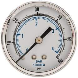 Parker - FRL Pressure Gauge - Use with 06/16/07/17/P3N - Exact Tool & Supply