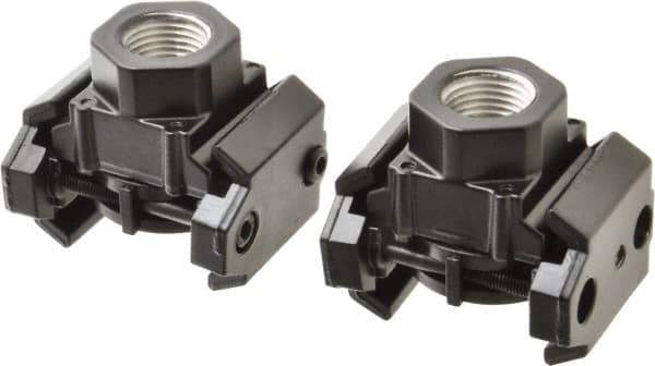 Parker - Nitrile FRL Modular Port Block Kit - Use with 07 - Exact Tool & Supply