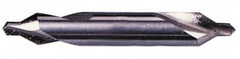 Interstate - #8 Plain Cut 60° Incl Angle Cobalt Combo Drill & Countersink - Exact Tool & Supply