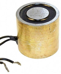 Mag-Mate - 1" Long, 4 Watts, 20 Lb Max Magnetic Pull Electromagnet - 10-32 Thread, 24 DC Output Voltage - Exact Tool & Supply