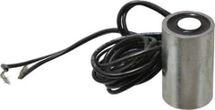 Mag-Mate - 3/4" Diam, 1.5 Watts, 12 Lb Max Magnetic Pull Electromagnet - 10-32 Thread, 24 DC Output Voltage - Exact Tool & Supply