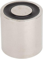 Mag-Mate - 1-1/4" Diam, 4.5 Watts, 44 Lb Max Magnetic Pull Electromagnet - 1/4-20 Thread, 24 DC Output Voltage - Exact Tool & Supply