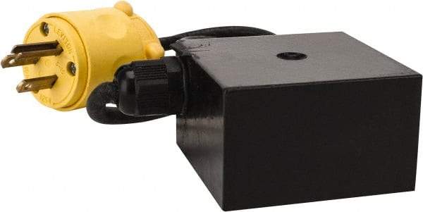 Mag-Mate - 2-1/2" Long, 16 Watts, 370 Lb Max Magnetic Pull Electromagnet - 1/4-20 Thread, 120 AC Output Voltage - Exact Tool & Supply