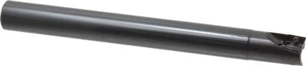 Kennametal - 1" Cut Diam, 14.73mm Max Depth of Cut, 1" Shank Diam, 254mm OAL, Indexable Square Shoulder End Mill - EC14.., EP14.. Inserts, Cylindrical Shank, 0° Lead Angle, Through Coolant - Exact Tool & Supply