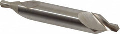 Walter-Titex - Metric Plain Cut 60° Incl Angle High Speed Steel Combo Drill & Countersink - Exact Tool & Supply