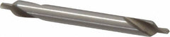 Interstate - #1 Plain Cut 82° Incl Angle High Speed Steel Combo Drill & Countersink - Exact Tool & Supply