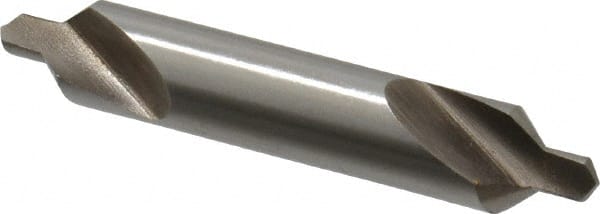 Interstate - #5 Plain Cut 82° Incl Angle High Speed Steel Combo Drill & Countersink - Exact Tool & Supply