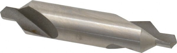 Interstate - #7 Plain Cut 82° Incl Angle High Speed Steel Combo Drill & Countersink - Exact Tool & Supply