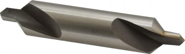 Interstate - #7 Plain Cut 90° Incl Angle High Speed Steel Combo Drill & Countersink - Exact Tool & Supply