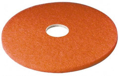 3M - Spray Buffing Pad - 21" Machine, Red Pad, Polyester - Exact Tool & Supply