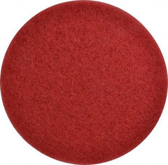 3M - Spray Buffing Pad - 13" Machine, Red Pad, Polyester - Exact Tool & Supply
