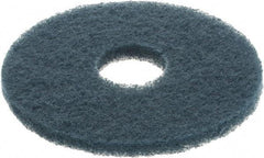3M - Scrubbing Pad - 12" Machine, Blue Pad, Nylon & Polyester - Exact Tool & Supply
