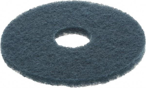 3M - Scrubbing Pad - 13" Machine, Blue Pad, Nylon & Polyester - Exact Tool & Supply