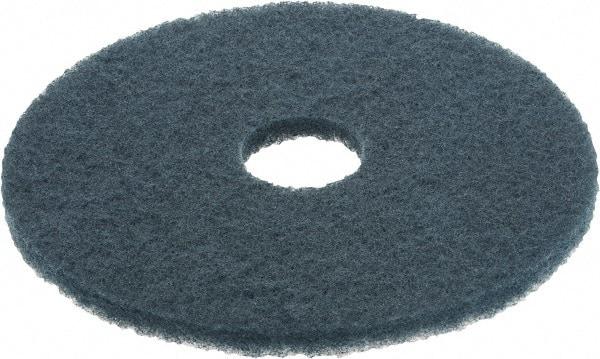 3M - Scrubbing Pad - 16" Machine, Blue Pad, Nylon & Polyester - Exact Tool & Supply