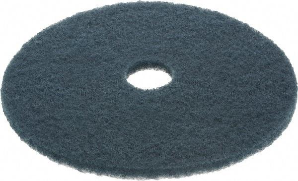 3M - Scrubbing Pad - 20" Machine, Blue Pad, Nylon & Polyester - Exact Tool & Supply