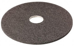 3M - Stripping Pad - 24" Machine, Black Pad, Nylon & Polyester - Exact Tool & Supply