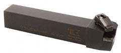 Kennametal - LH CCRN Negative Rake Indexable Turning Toolholder - Exact Tool & Supply