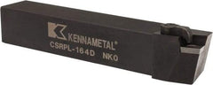 Kennametal - CSRP, Left Hand Cut, 15° Lead Angle, 1" Shank Height x 1" Shank Width, Positive Rake Indexable Turning Toolholder - 6" OAL, SP..42. Insert Compatibility, Series Kendex - Exact Tool & Supply