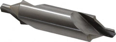 Interstate - #18 Bell Cut 60° Incl Angle High Speed Steel Combo Drill & Countersink - Exact Tool & Supply