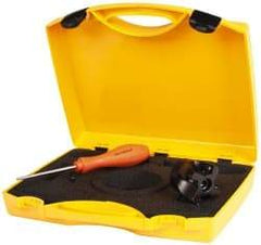 Kennametal - 4 Inserts, 2" Cut Diam, 3/4" Arbor Diam, 0.361" Max Depth of Cut, Indexable Square-Shoulder Face Mill - 0/90° Lead Angle, 1-3/4" High, SD.T 43.. Insert Compatibility, Series KSSM - Exact Tool & Supply