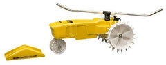Nelson - 3/4-8 NH Rotary Lawn Sprinkler - Above Ground, Travelling, Wheel Style Base - Exact Tool & Supply