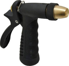 Value Collection - Garden Hose Insulated Pistol Nozzle - Zinc - Exact Tool & Supply